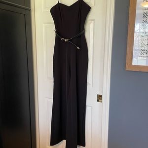 XOXO size 5/6 black wide legged jumpsuit